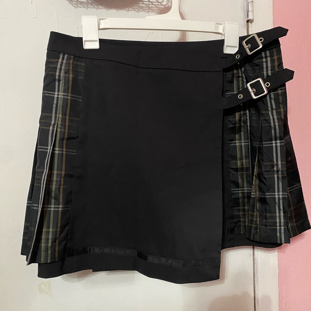 Pleated plaid tumblr grunge academia uniform kawaii mini skirt kpop anime tennis